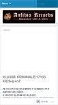 Mobile Screenshot of anfibiorecords.wordpress.com