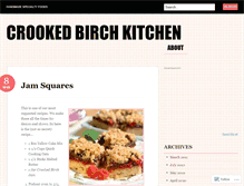 Tablet Screenshot of crookedbirch.wordpress.com