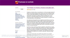 Desktop Screenshot of frumoasesicochete.wordpress.com