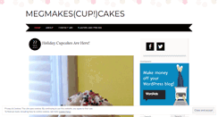 Desktop Screenshot of megmakescakes.wordpress.com