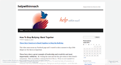 Desktop Screenshot of helpwithinreach.wordpress.com