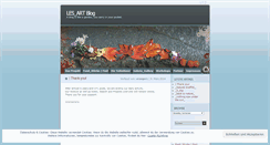 Desktop Screenshot of lesarten.wordpress.com