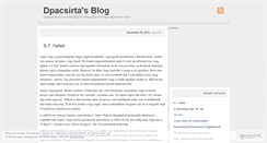 Desktop Screenshot of dpacsirta.wordpress.com