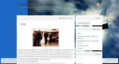 Desktop Screenshot of findingchristinme.wordpress.com