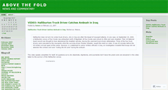 Desktop Screenshot of abovethefold.wordpress.com