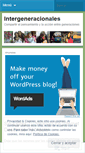 Mobile Screenshot of intergeneracionales.wordpress.com