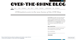 Desktop Screenshot of overtherhine.wordpress.com