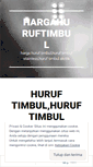 Mobile Screenshot of hargahuruftimbul.wordpress.com