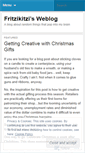 Mobile Screenshot of fritzikitzi.wordpress.com