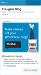Mobile Screenshot of fraugioli.wordpress.com