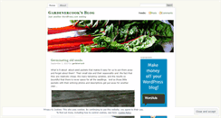 Desktop Screenshot of gardenercook.wordpress.com