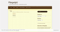 Desktop Screenshot of ffargedpu.wordpress.com