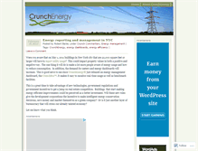 Tablet Screenshot of crunchenergy.wordpress.com