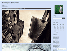 Tablet Screenshot of katarzynasakowska.wordpress.com