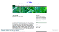 Desktop Screenshot of lptailor.wordpress.com