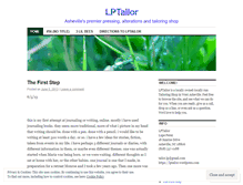 Tablet Screenshot of lptailor.wordpress.com