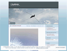 Tablet Screenshot of lequilibriste.wordpress.com