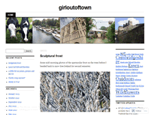 Tablet Screenshot of girloutoftown.wordpress.com