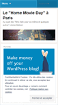 Mobile Screenshot of homemoviedayparis.wordpress.com