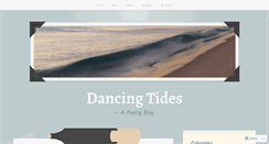 Desktop Screenshot of dancingtides.wordpress.com