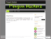 Tablet Screenshot of penguinhackerz.wordpress.com