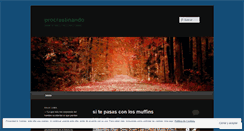 Desktop Screenshot of procrastin.wordpress.com