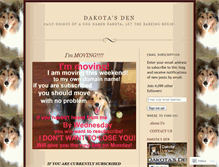 Tablet Screenshot of dakotasden.wordpress.com