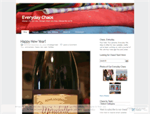 Tablet Screenshot of everydaychaos.wordpress.com