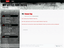 Tablet Screenshot of mylittlefortress.wordpress.com