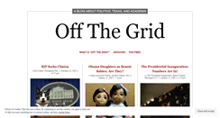 Desktop Screenshot of politicsoffthegrid.wordpress.com