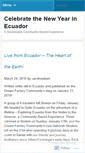 Mobile Screenshot of ecuador2010.wordpress.com