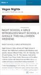 Mobile Screenshot of lvegasnights.wordpress.com