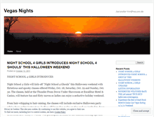Tablet Screenshot of lvegasnights.wordpress.com