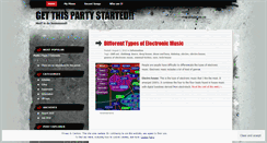 Desktop Screenshot of electrofans.wordpress.com
