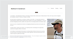 Desktop Screenshot of matthewsanderson.wordpress.com