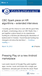 Mobile Screenshot of globalhermit.wordpress.com