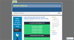 Desktop Screenshot of boxier.wordpress.com
