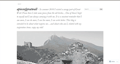 Desktop Screenshot of apieceofgreatwall.wordpress.com