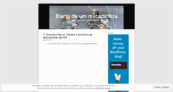 Desktop Screenshot of motociclando.wordpress.com