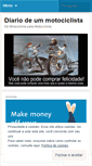 Mobile Screenshot of motociclando.wordpress.com