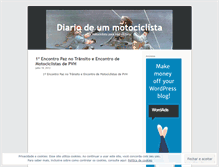 Tablet Screenshot of motociclando.wordpress.com