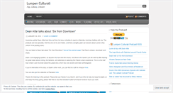 Desktop Screenshot of lumpenculturati.wordpress.com