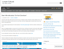 Tablet Screenshot of lumpenculturati.wordpress.com