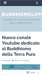 Mobile Screenshot of buddhismoloto.wordpress.com