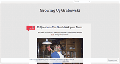 Desktop Screenshot of grabowskilegacy.wordpress.com