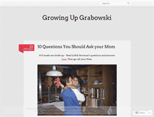 Tablet Screenshot of grabowskilegacy.wordpress.com