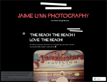 Tablet Screenshot of jaimelynnphotography.wordpress.com