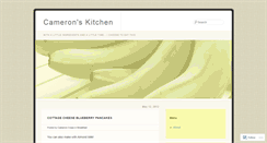 Desktop Screenshot of cameronskitchen.wordpress.com