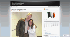 Desktop Screenshot of descobrindoairlanda.wordpress.com