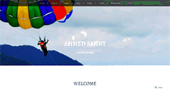 Desktop Screenshot of ahmedsanny.wordpress.com